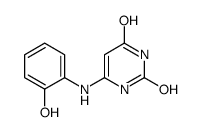 6-(2-hydroxyanilino)-1H-pyrimidine-2,4-dione结构式