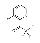 2,2,2-三氟-1-(3-氟吡啶-2-基)乙酮结构式