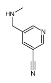 5-(methylaminomethyl)pyridine-3-carbonitrile Structure