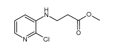 methyl 3-[(2-chloro-3-pyridyl)amino]propanoate Structure