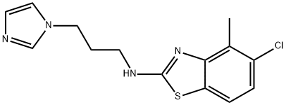 N-(3-(1H-Imidazol-1-yl)propyl)-5-chloro-4-methylbenzo[d]thiazol-2-amine picture