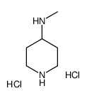 N-Methylpiperidin-4-amine dihydrochloride structure