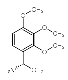 (S)-2,3,4-三甲氧基-A-甲基-苯甲胺结构式