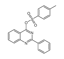 2-phenylquinazolin-4-yl 4-methylbenzenesulfonate Structure