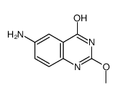 6-amino-2-methoxy-1H-quinazolin-4-one结构式