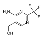 [4-AMINO-2-(TRIFLUOROMETHYL)PYRIMIDIN-5-YL]METHANOL Structure