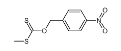 O-4-nitrobenzyl S-methyl carbonodithioate结构式