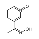 N-[1-(1-oxidopyridin-1-ium-3-yl)ethylidene]hydroxylamine结构式