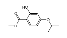 methyl 2-hydroxy-4-isopropoxybenzoate structure