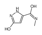 1H-Pyrazole-3-carboxamide,5-hydroxy-N-methyl-(9CI)结构式