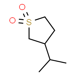 Thiophene, tetrahydro-3-isopropyl-, 1,1-dioxide (8CI) structure