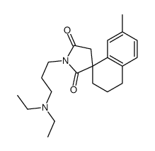 1'-[3-(diethylamino)propyl]-6-methylspiro[2,3-dihydro-1H-naphthalene-4,3'-pyrrolidine]-2',5'-dione Structure