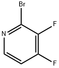 2-bromo-3,4-difluoropyridine Structure