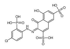 CHLOROPHOSPHONAZO I Structure