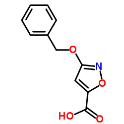 3-(Benzyloxy)isoxazole-5-carboxylic acid Structure