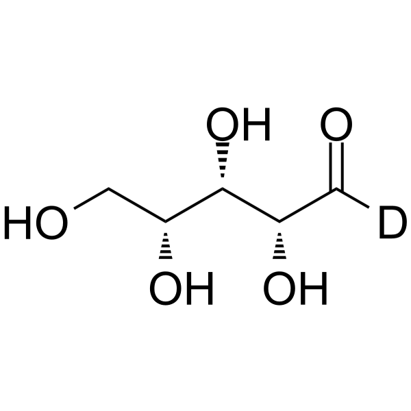 Xylose-d1-3 Structure