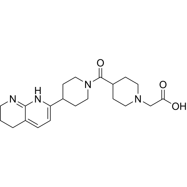 αvβ6 integrin inhibitor 2结构式