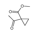 METHYL 1-ACETYLCYCLOPROPYLCARBOXYLATE Structure