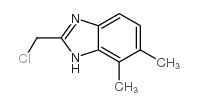 2-(氯甲基)-4,5-二甲基-1H-苯并咪唑图片