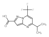 5-异丙基-7-三氟甲基吡唑并-[1,5-a]嘧啶-2-羧酸图片