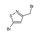 5-bromo-3-bromomethyl-isothiazole结构式