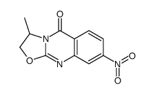 3-methyl-8-nitro-2,3-dihydro-[1,3]oxazolo[2,3-b]quinazolin-5-one Structure