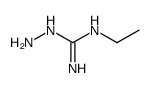 N-ethyl-N'-amino-guanidine Structure