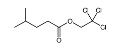 2,2,2-trichloroethyl 4-methylpentanoate结构式