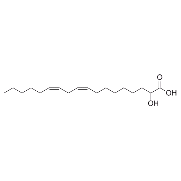 α-Hydroxylinoleic acid Structure