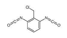 2-(chloromethyl)-1,3-diisocyanatobenzene结构式