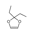 2,2-diethyl-1,3-dioxole结构式