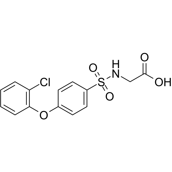 N-[4-(2-Chlorophenoxy)phenylsulfonyl]glycine picture