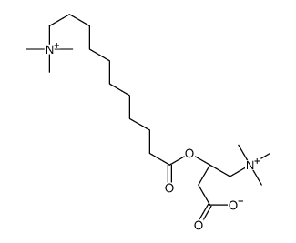 11-trimethylaminoundecanoyl-L-carnitine structure