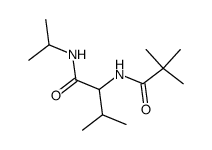 Piv-DL-Val-NHi-Pr Structure