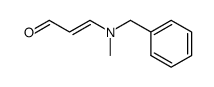 3-[Benzyl(Methyl)amino]acrylaldehyde结构式