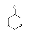 1,3-dithiacyclohexan-5-one Structure