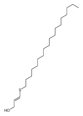 3-octadecylsulfanylprop-2-en-1-ol Structure