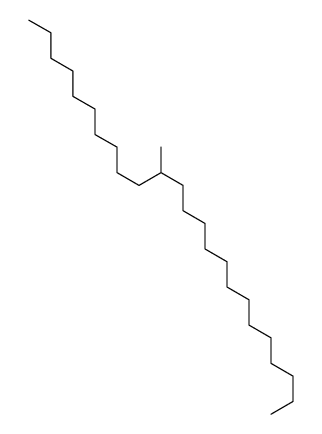 11-methyltetracosane Structure