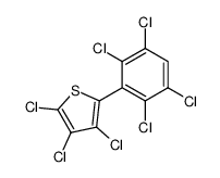 2-(1,2,4,5-Tetrachlorophenyl)-3,4,5-trichlorothiophene picture