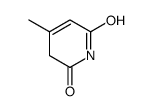 4-methyl-3H-pyridine-2,6-dione结构式