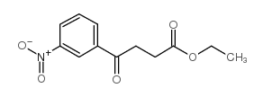 ethyl 4-(3-nitrophenyl)-4-oxo-butanoate structure