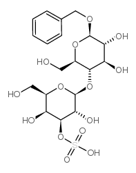 Benzyl3'-sulfo-b-D-lactoside structure