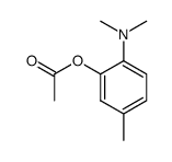 2-(dimethylamino)-5-methylphenyl acetate Structure