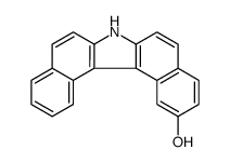 7H-Dibenzo(c,g)carbazol-2-ol Structure