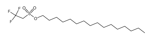 hexadecyl tresylate Structure