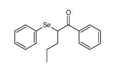 1-phenyl-2-phenylseleno-1-pentanone结构式