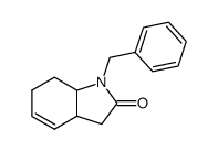 1-benzyl-1,3,3a,6,7,7a-hexahydro-2H-indol-2-one Structure