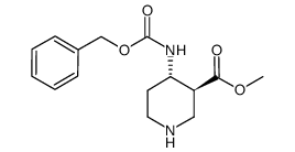 4-BENZYLOXYCARBONYLAMINO-PIPERIDINE-3-CARBOXYLIC ACID METHYL ESTER picture