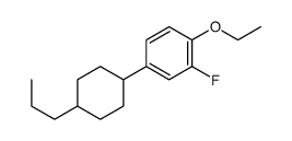 1-ethoxy-2-fluoro-4-(4-propylcyclohexyl)benzene结构式