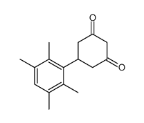 5-(2,3,5,6-tetramethylphenyl)cyclohexane-1,3-dione Structure